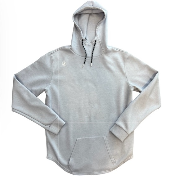 Legends Other - Legends Hawthorne Work Hard Stay Humble Tech Hoodie Light Gray Size XL